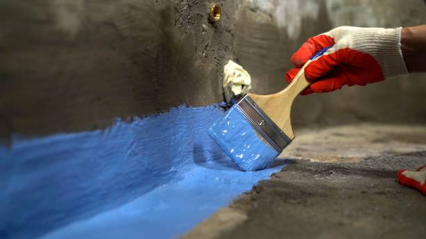 Commercial Vapor Barrier Installation project at a Woodstock, GA business property by SJ Waterproofing Pros